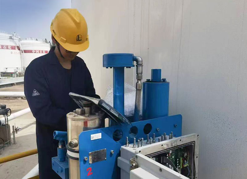 suporte técnico para atuador de válvula