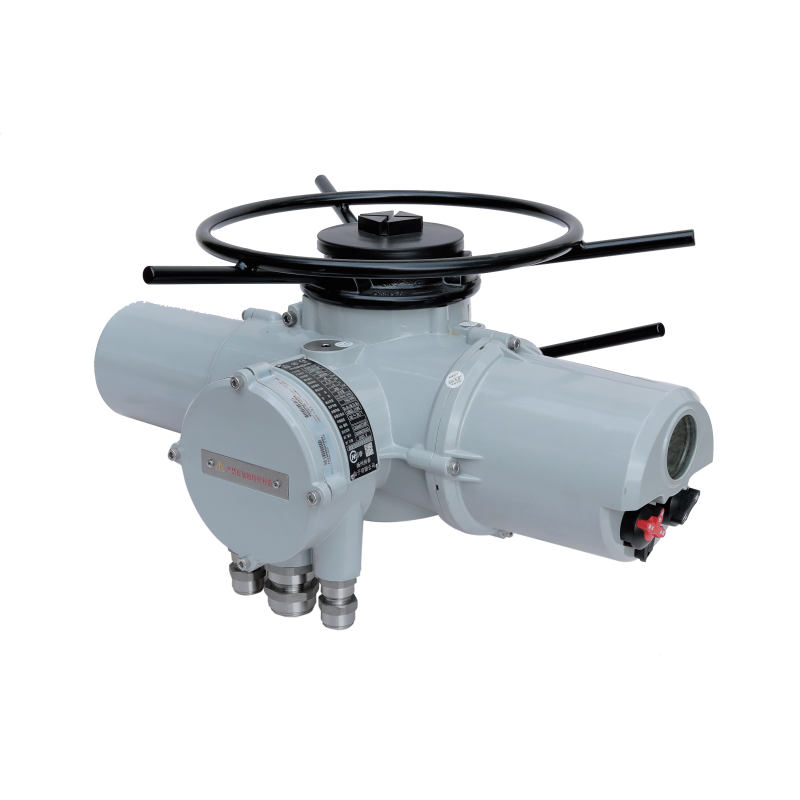 Atuador elétrico multivoltas inteligente
