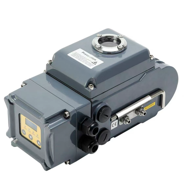 Atuador de válvula elétrica de controle integrado compacto
